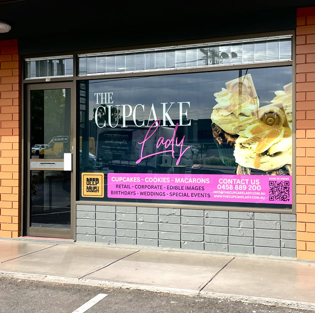 The Cupcake Lady Storefront